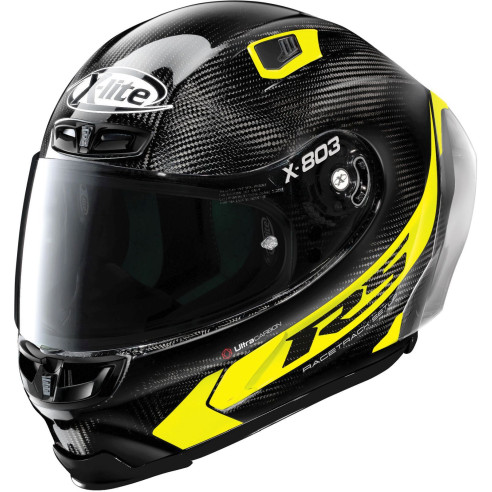 X-Lite Integralhelm X-803 RS ULTRA CARBON Rennhelm mit NERS und gratis Visier