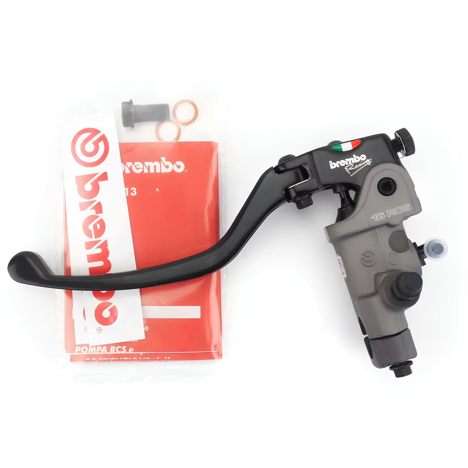BREMBO Kupplungspumpe 10920310 PS10 Schwarz Mit Tank