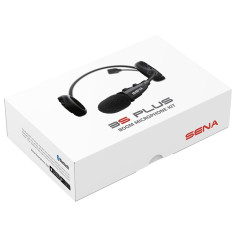 Sena Headset 3S PLUS B Boom Bluetooth Kommunikation Motorrad mit Schwanenhalsmikrofon HD-Intercom