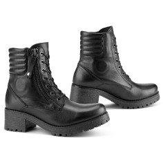 Falco Damen Motorradstiefel MISTY Leder wasserdicht mit High-Tex Membrane CE und Protektoren