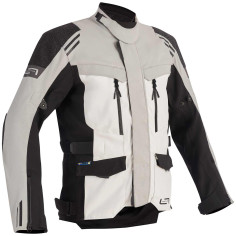 Lindstrands Storbo Motorradjacke CE AA wasserdicht mit Thermoweste und Protektoren