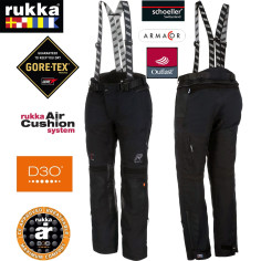 Rukka Gore-Tex Pro Motorradhose SHIELD-R wasserdicht 3-Lagen-Laminat Armacor Kerpotec mit D3O Air XTR Protektoren