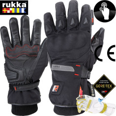 Rukka Thermo-Motorradhandschuhe THERMOG+ mit Gore-Tex Gore-Grip Technologie und CE