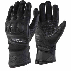Modeka Air Ride 2 II Damen-Motorradhandschuhe CE Leder perforiert Mesh Touch Tip