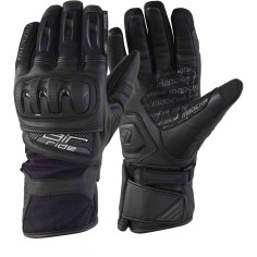 Modeka Air Ride Dry 2 II Motorradhandschuhe CE wasserdicht Leder Tactel Touch Tip Weitenverstellung