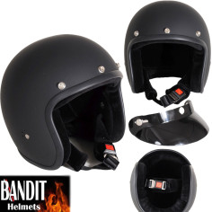 Bandit Jethelm JET ohne ECE inkl. Helmschirm
