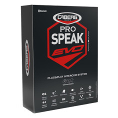 Caberg Headset PRO SPEAK EVO Einzelset Bluetooth 5.0 für Levo Duke Tourmax Avalon Drift Riviera V4 X