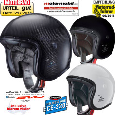 Caberg Jethelm FREERIDE Motorradhelm inklusive gratis Visier klar