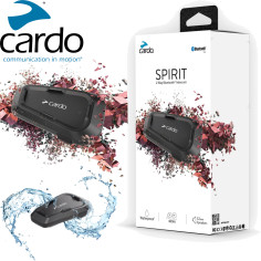 Cardo Motorrad-Headset SPIRIT Bluetooth 5.2 mit Universal-Intercom