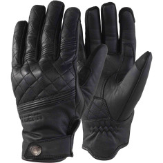 Modeka Celino Motorradhandschuhe CE Retro-Look Leder Stretch