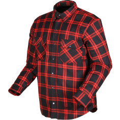 Modeka COLDEN Motorradjacke Shirt CE AA Baumwolle Aramid mit Protektoren Holzfällerhemd