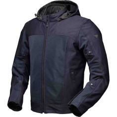 Modeka Davey Air 2in1 Motorradjacke Hoodie Softshell CE AA wasserdicht Mesh mit Protektoren
