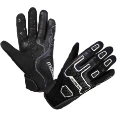 Modeka DRACON Motorradhandschuhe CE Leder Grip atmungsaktiv Touchscreen-kompatibel