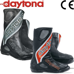 Daytona Motorradstiefel EVO SPORTS inklusive Innenschuh mit Sicherheits-Schalentechnik CE Leder Reflektoren