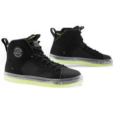 Falco Motorradschuhe STARBOY 3 Sneaker neon Sohle CE Air-Tech Futter D3O Protektoren