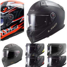 LS2 Integralhelm FF811 VECTOR II 2 Fiberglas mit Sonnenblende und Max Vision Pinlock ECE 22.06