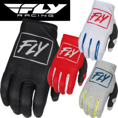 Fly Racing Motorradhandschuhe LITE Sport ultraleicht und Touchscreen-kompatibel