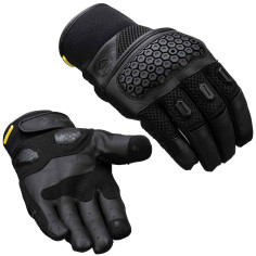 Knox Urbane Pro Motorradhandschuhe CE Leder Lift and Lock Verschluss