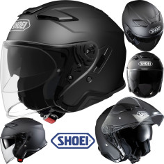 Shoei Jethelm J-CRUISE II 2 mit langem Visier und getönter Sonnenblende