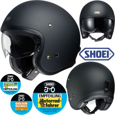 Shoei Premium-Jethelm J.O mit Doppel-D-Verschluss