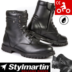 Stylmartin Motorradstiefel JACK Leder CE mit PU-Knöchelprotektoren