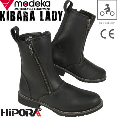 Modeka Damen Motorradstiefel KIBARA LADY wasserdicht Hipora Urban Leder 3D-Mesh-Futter