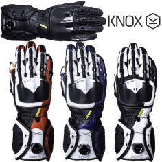 Knox Motorradhandschuhe HANDROID MK IV High-Performance CE BOA-Fit Leder Sport lange Stulpe