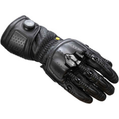 Knox Handroid MK5 Motorradhandschuhe mit langer Stulpe Vollmanschette BOA-Verschluss Leder CE Protektoren