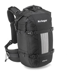 Kriega Motorradrucksack R25 Modell 2024 wasserdicht mit Quadloc-Gurtsystem