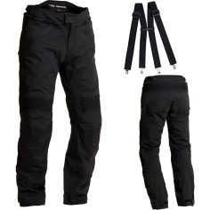 Halvarssons LAGGAN Motorradhose ultraleicht CE wasserdicht mit Hi-Art Verstärkungen und Hosenträgern