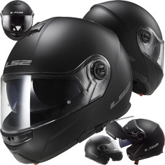 LS2 Klapphelm FF325 STROBE mit Sonnenblende und Quick-Release-System