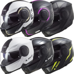 LS2 Klapphelm FF902 SCOPE mit Sonnenblende und Max Vision Pinlock