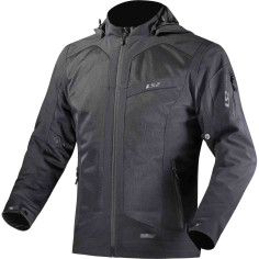 LS2 Bolton Air Motorradjacke CE A Softshell wasserdicht mit Protektoren