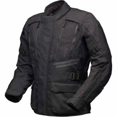 Modeka Lucano 3-in1 Motorradjacke CE AA wasserdicht Frontflap Bewegungsfalte Protektoren