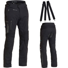 Halvarssons MALUNG Motorradhose CE mit Protektoren wasserdicht mit Nubuk-Verstärkungen