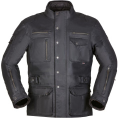 Modeka MATLOCK Wachsjacke CE A mit B-Protect Protektoren wasserabweisend Motorradjacke