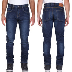 Modeka Motorradjeans SONIC MONO Mono-Layer Slim-Fit Hose CE A Aramid mit Knieprotektoren