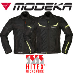 Modeka 2in1 Motorradjacke YANNIK AIR wasserdicht Hitex-Membrane reflektierend CE mit Protektoren
