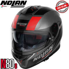 Nolan Integralhelm N80-8 Mandrake mit Ultra-Wide Visier Pinlock Sonnenblende ECE 22.06