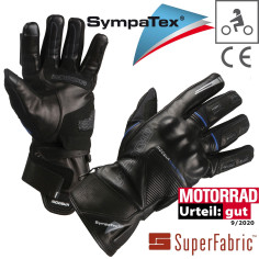 Modeka Motorradhandschuhe TALISMEN Vollleder Sympatex SuperFabric CE Stretch Touch Tip