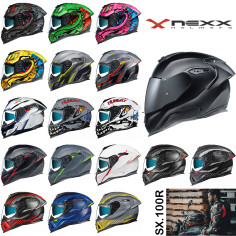 Nexx Sport-Integralhelm SX.100R mit Panorama Sichtfeld und Sonnenblende