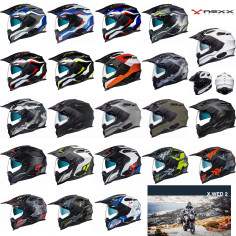 Nexx Adventure-Integralhelm X.WED2 mit Helmschirm und Sonnenblende