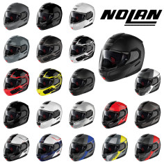 Nolan Klapphelm N90-3 N-COM mit Ultra-Wide Visier Pinlock Sonnenblende und Dual Action Verschluss