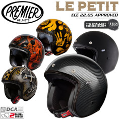 Premier Jethelm LE PETIT Classic Retrohelm im Vintagelook mit ECE22.05