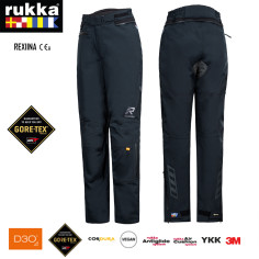 Rukka Gore-Tex Motorradhose REXIINA für Damen wasserdicht 2-Lagen Laminat mit D3O LP1 Protektoren