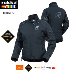 Rukka Gore-Tex Motorradjacke REXIINA für Damen wasserdicht 2-Lagen Laminat mit D3O LP1 Protektoren