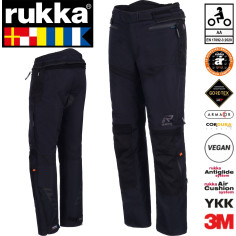 Rukka Gore-Tex PRO Motorradhose ARMAGATE 3-Lagen-Laminat wasserdicht mit D3O Air XTR Protektoren CE AA