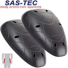 SAS-TEC 3D High-End Hüftprotektoren SC-2/07 PAAR L210 / B150 / H16 mm mit CE Schutzlevel 2