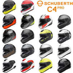 Schuberth Klapphelm C4 PRO mit Sonnenblende und Max Vision Pinlock 120