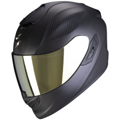 Scorpion EXO-1400 EVO 2 II CARBON Air Integralhelm ECE 22.06 mit Not-Entriegelung Sonnenblende Pinlock und 2 Visieren